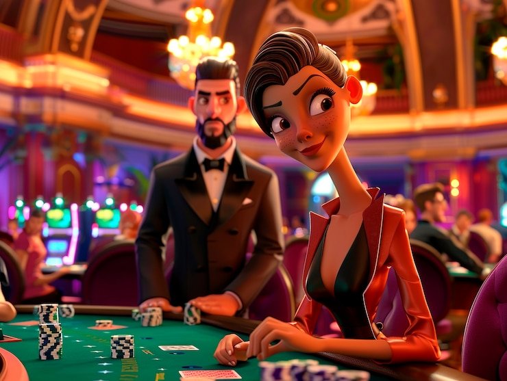 Dadu Online live dealer session on iwantogel login platform